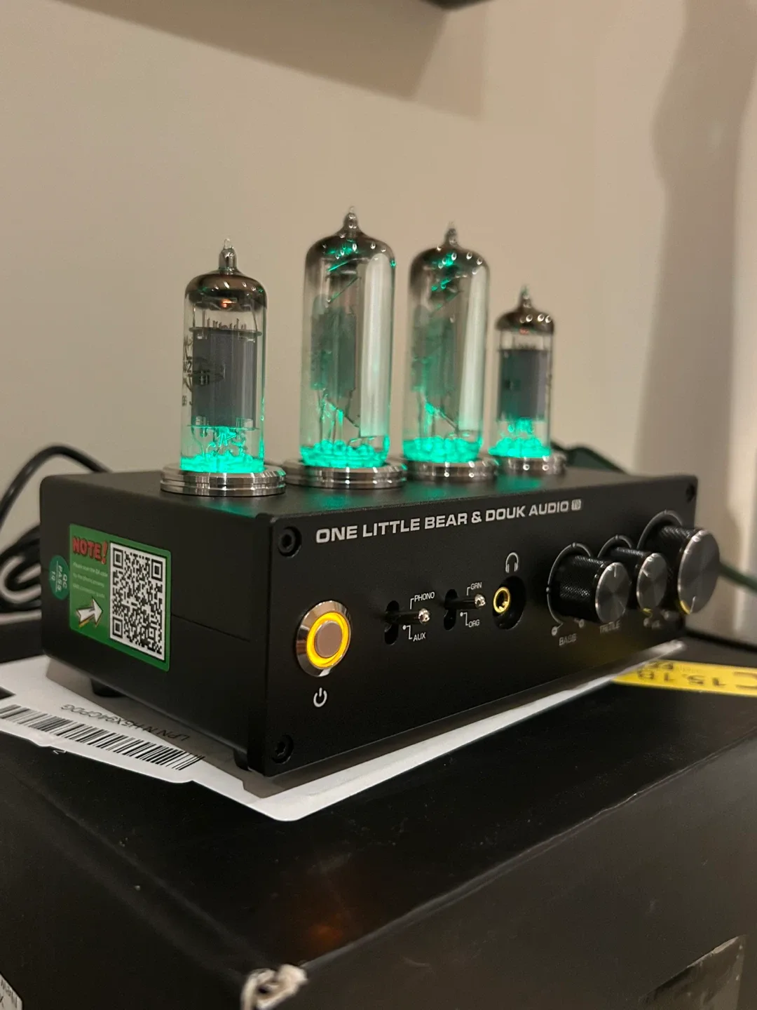 Douk Audio T9 Vacuum Tube Phono Preamp Stereo Preamplifier image indicator(5)