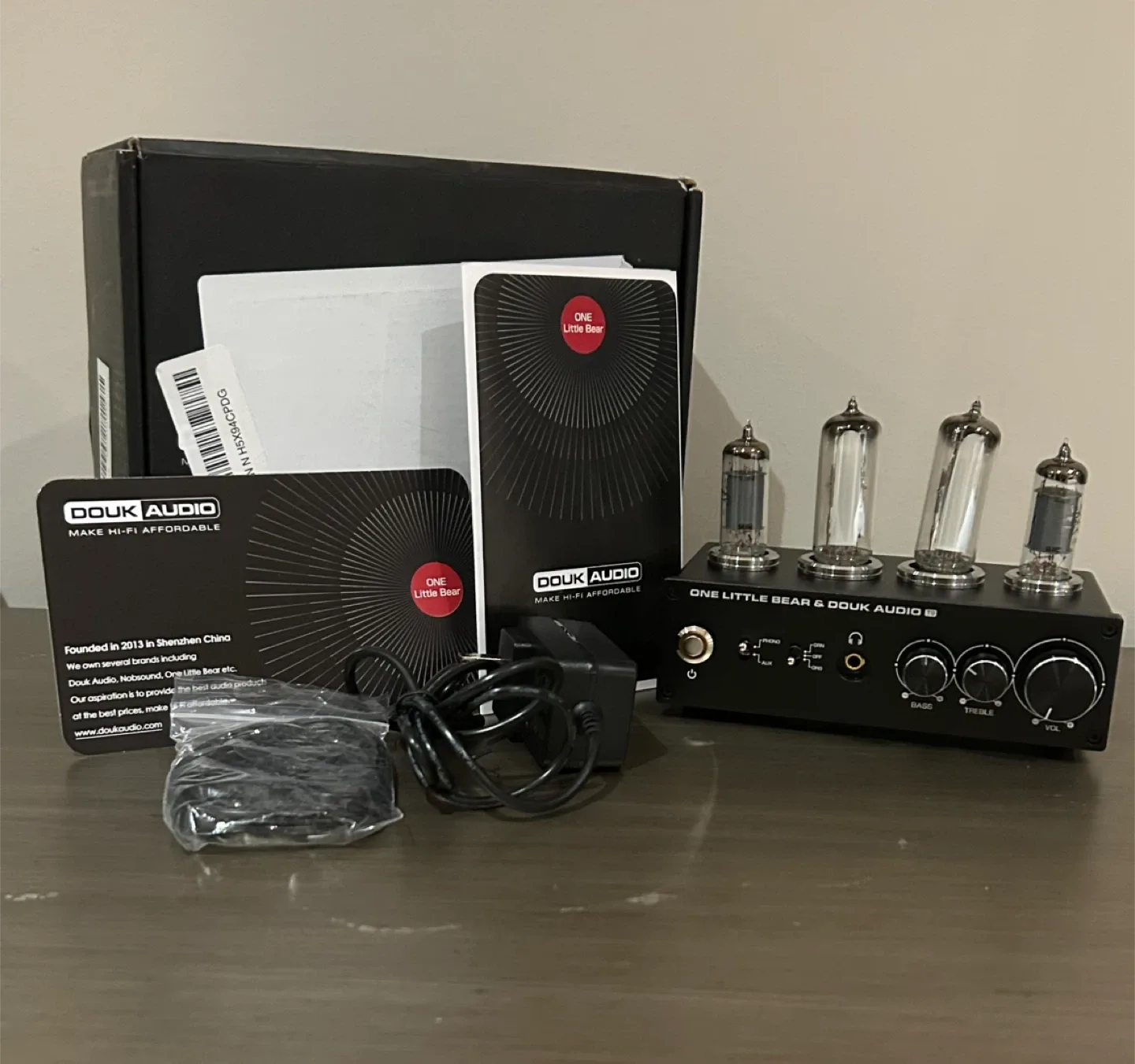 Douk Audio T9 Vacuum Tube Phono Preamp Stereo Preamplifier