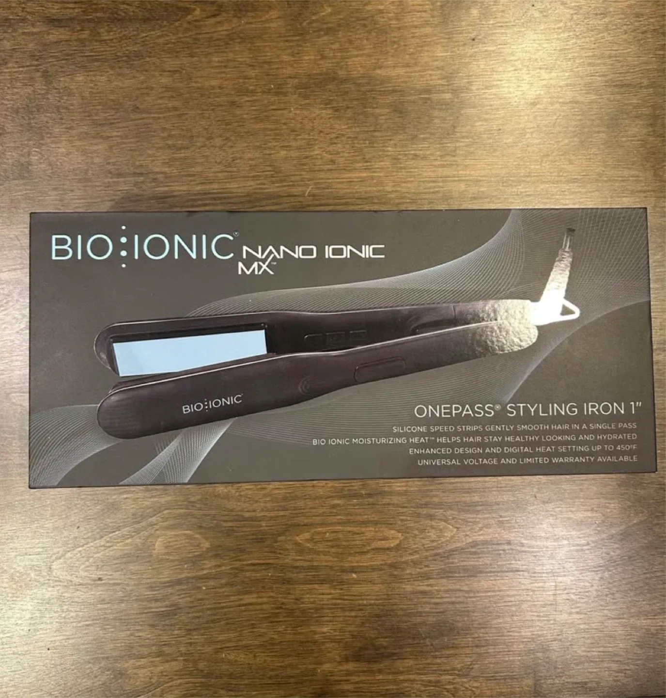 BOGO FREE - Bio Ionic Nano Ionic MX Onepass Styling Iron 1”