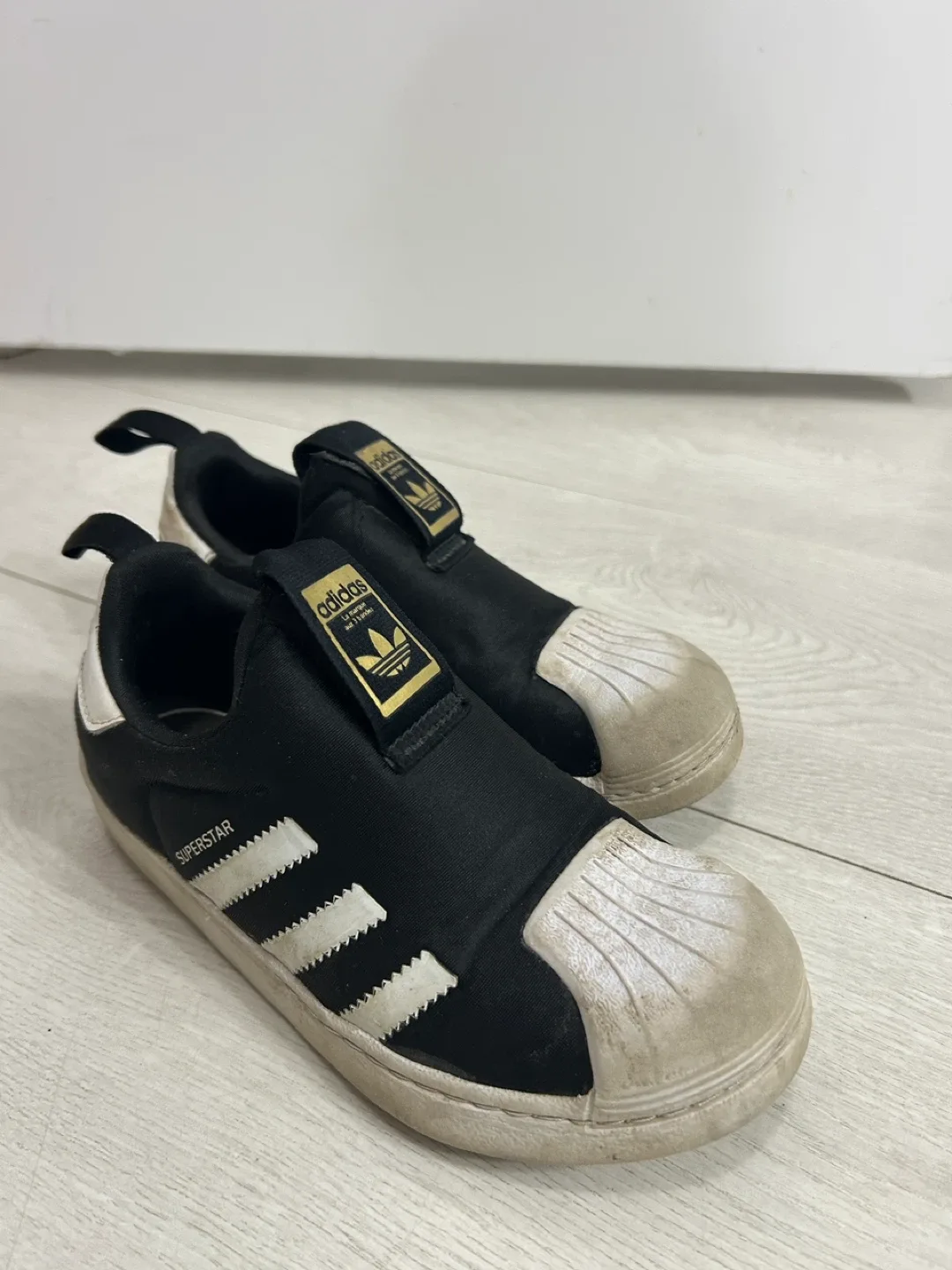 Adidas Kids Superstar Slip-On – Size US 13K – $20