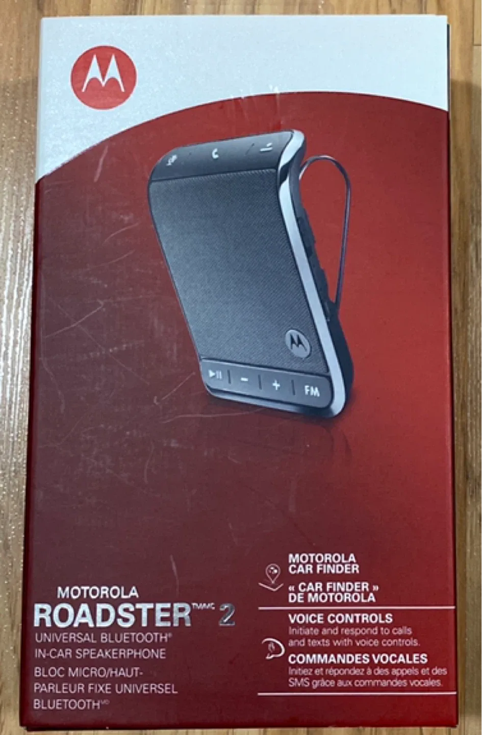 Motorola Roadster 2 Bluetooth Car Speakerphone - New