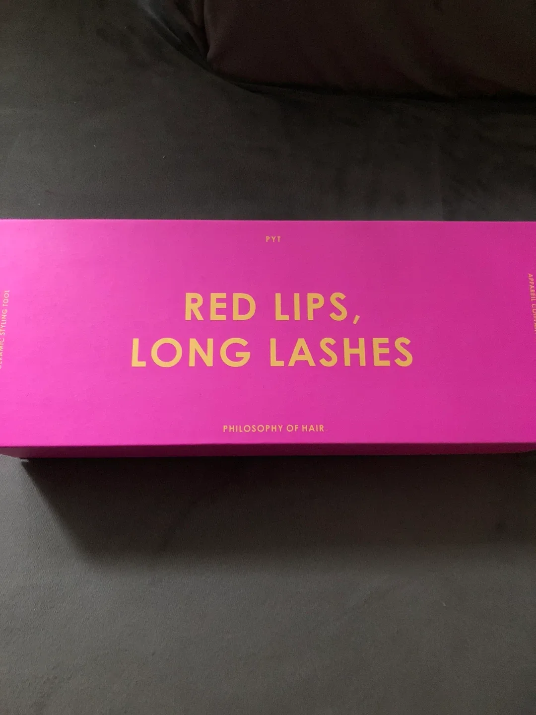 PYT Red Lips Long Lashes Styling Iron image indicator(4)