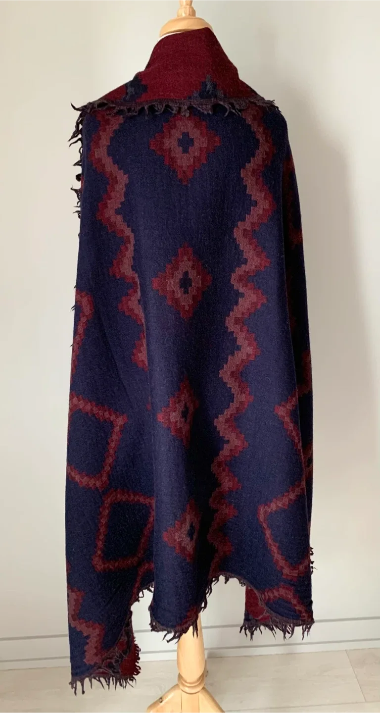 Aritzia Wilfred The Diamond Mosaic Blanket Scarf image indicator(8)