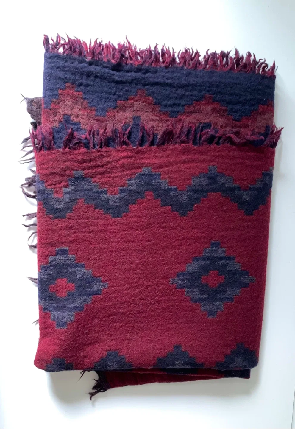 Aritzia Wilfred The Diamond Mosaic Blanket Scarf image indicator(9)