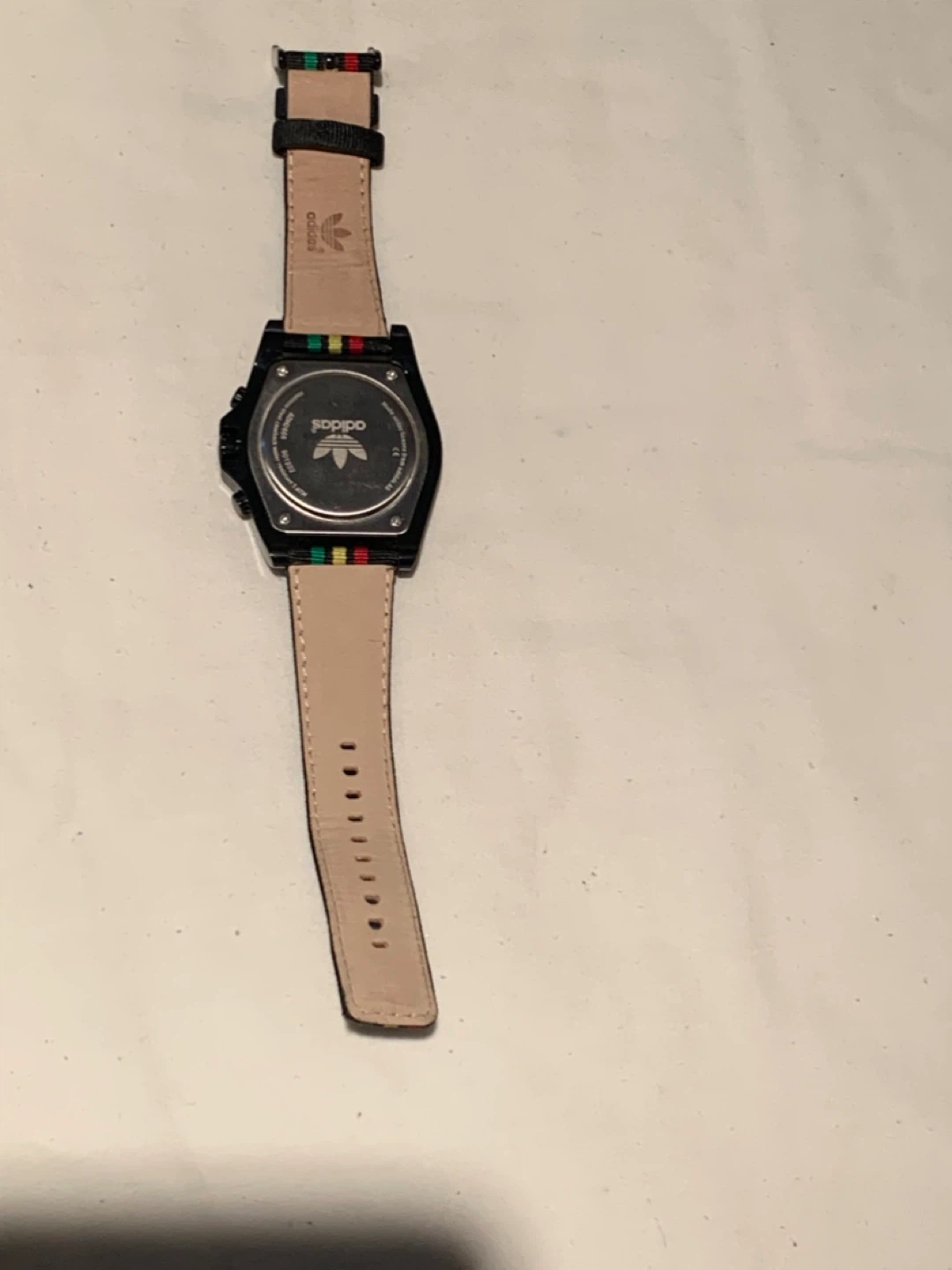 Adidas Watch with Rasta Band - photo 2