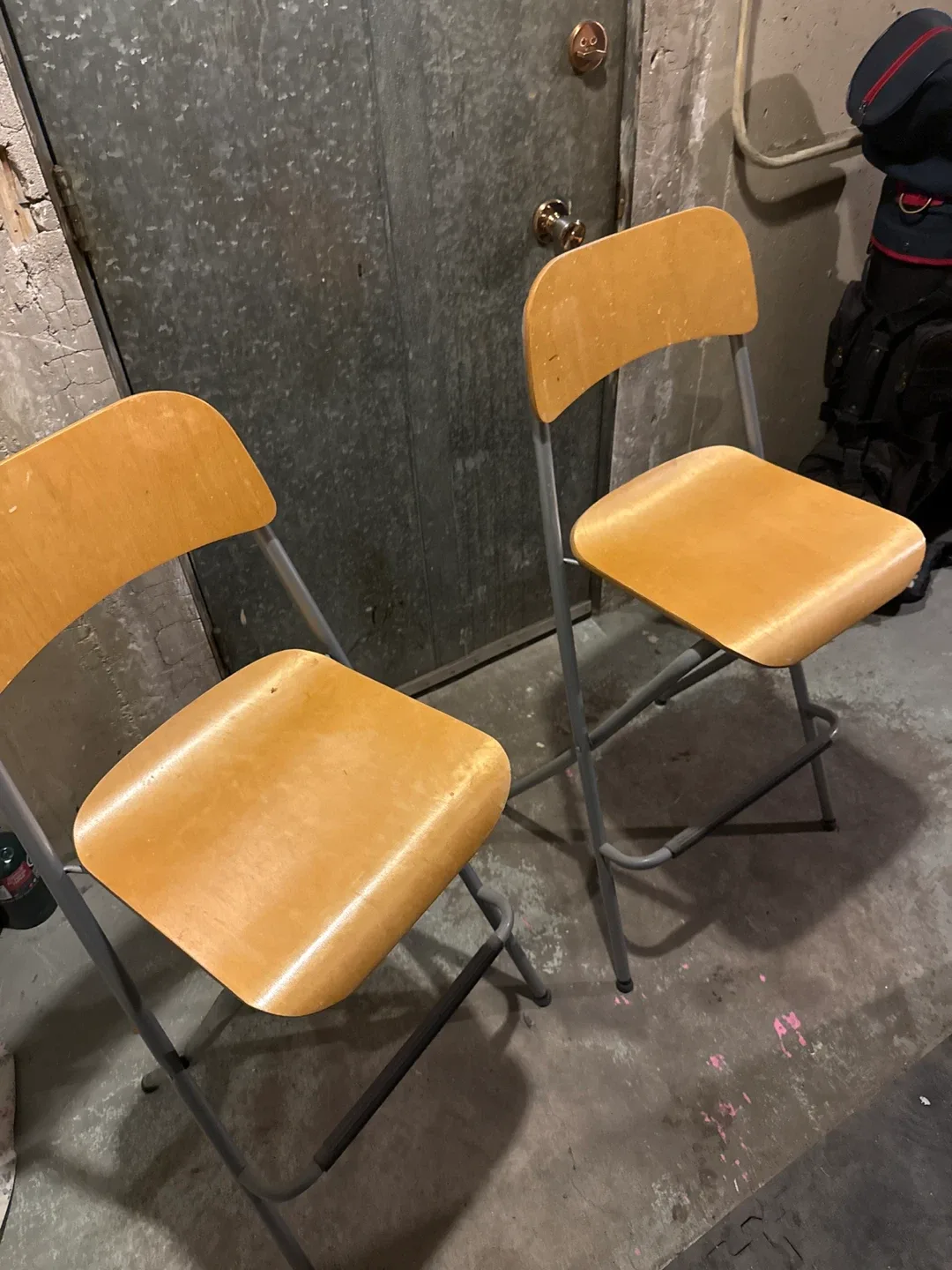 Folding Chair - Wood & Metal