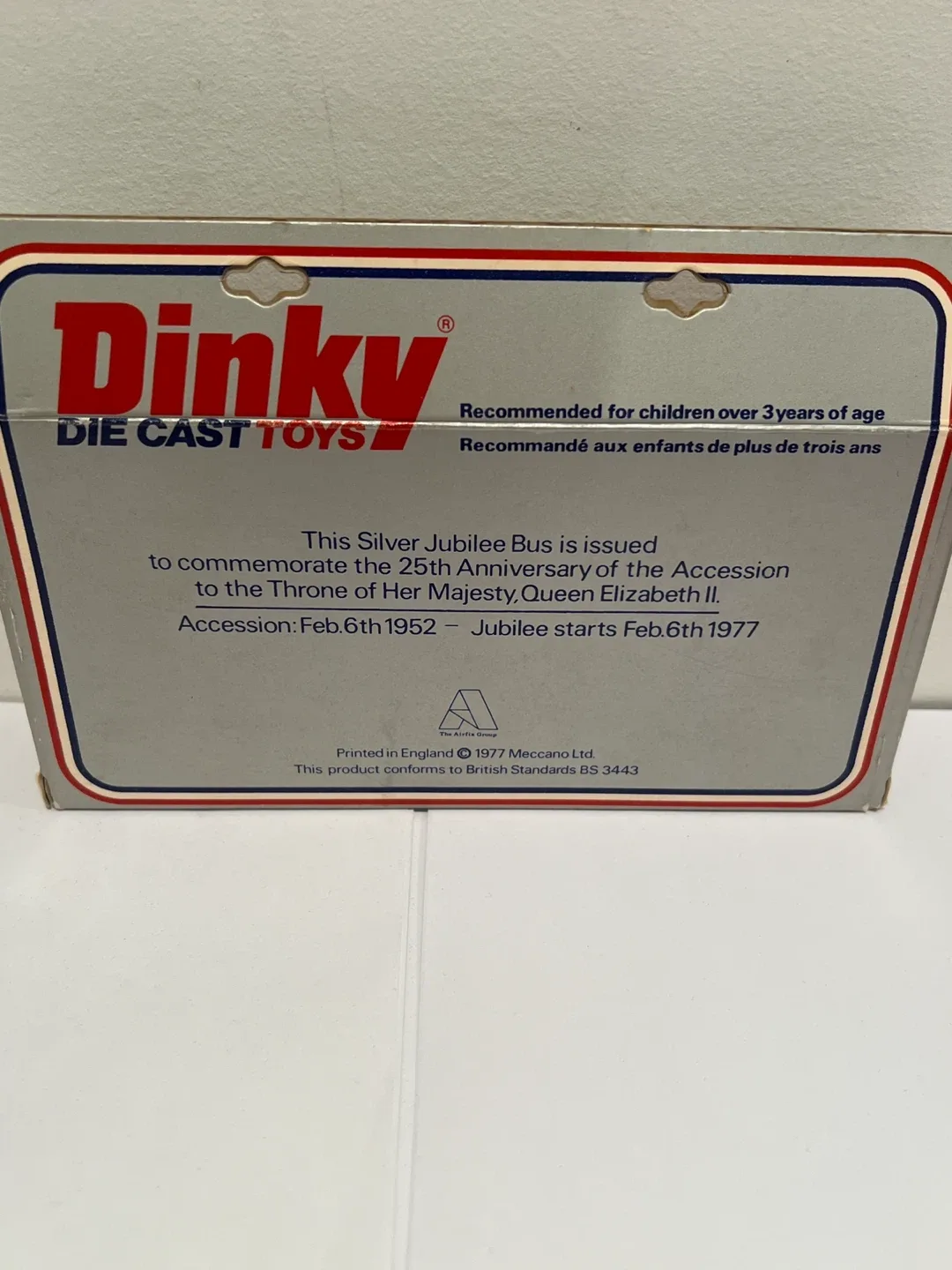 Dinky 297 Atlantean Silver Jubilee Bus image indicator(3)