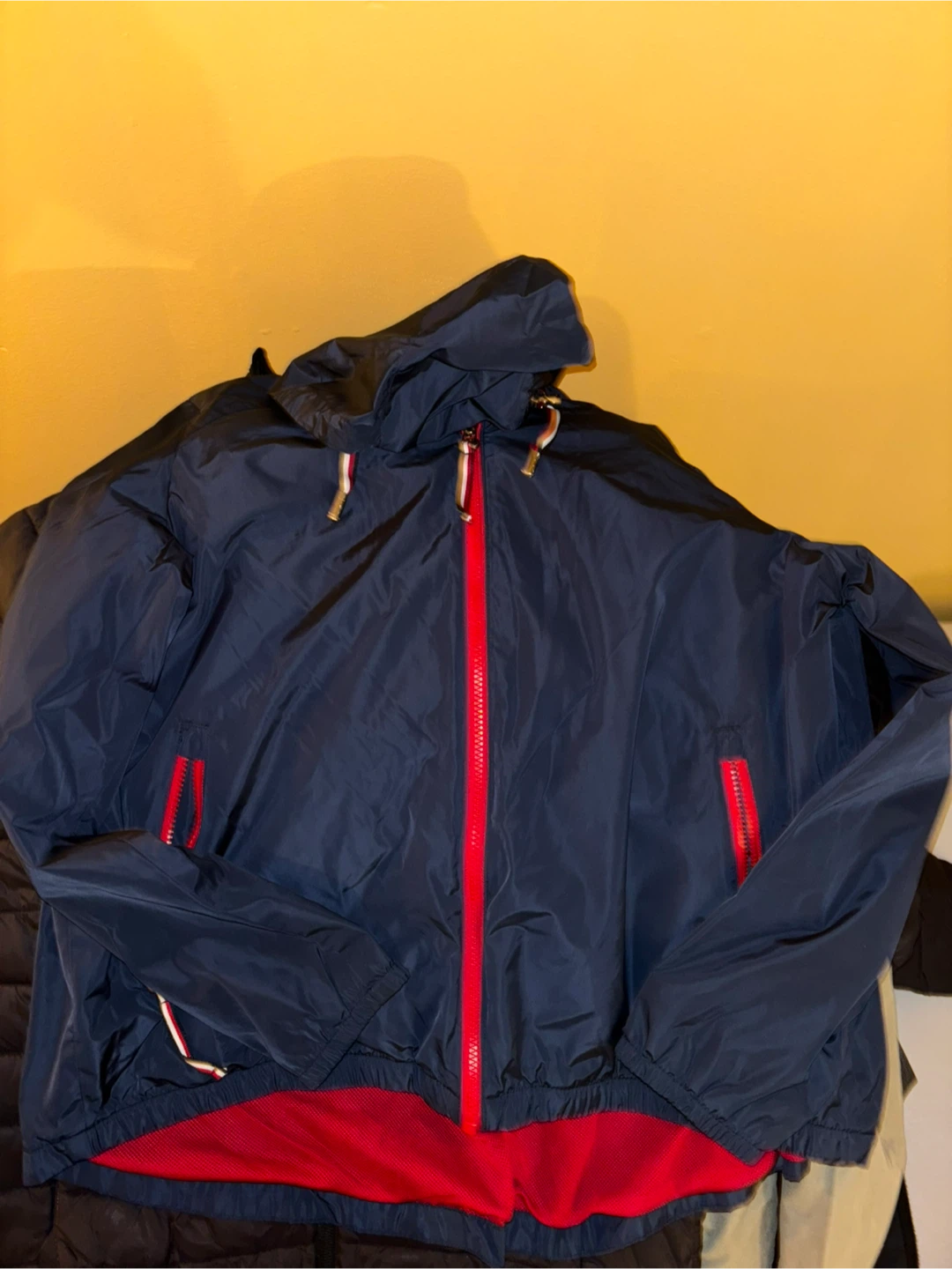 Tommy Hilfiger Navy Blue Windbreaker Jacket