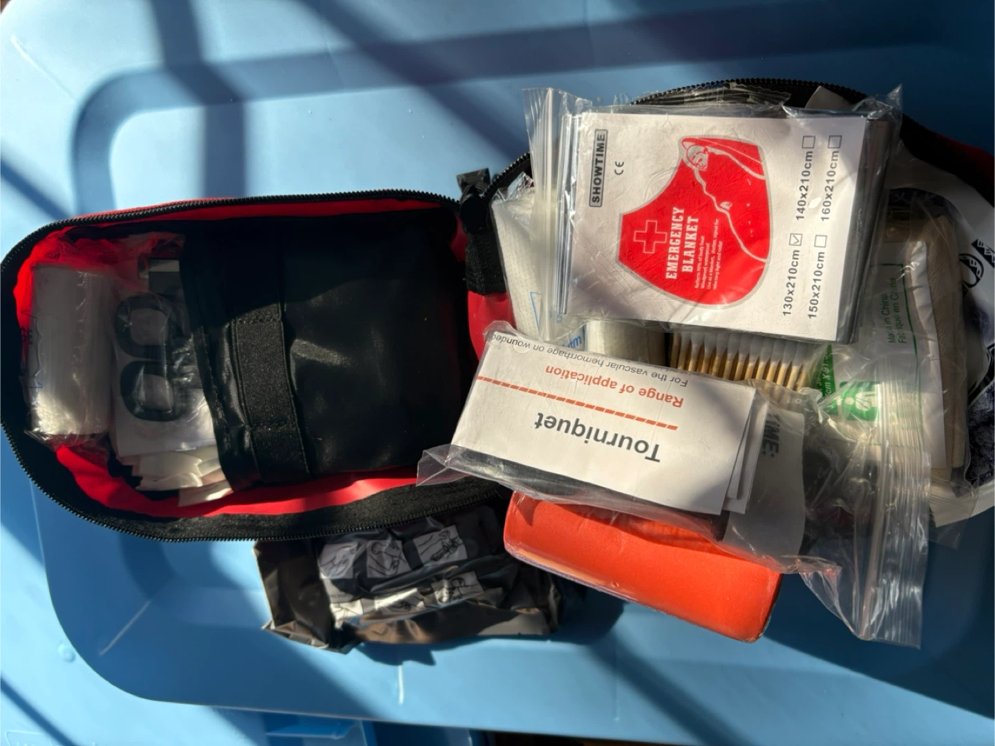 Emergency Survival Kit with Multipurpose Pocket Tool - photo 2