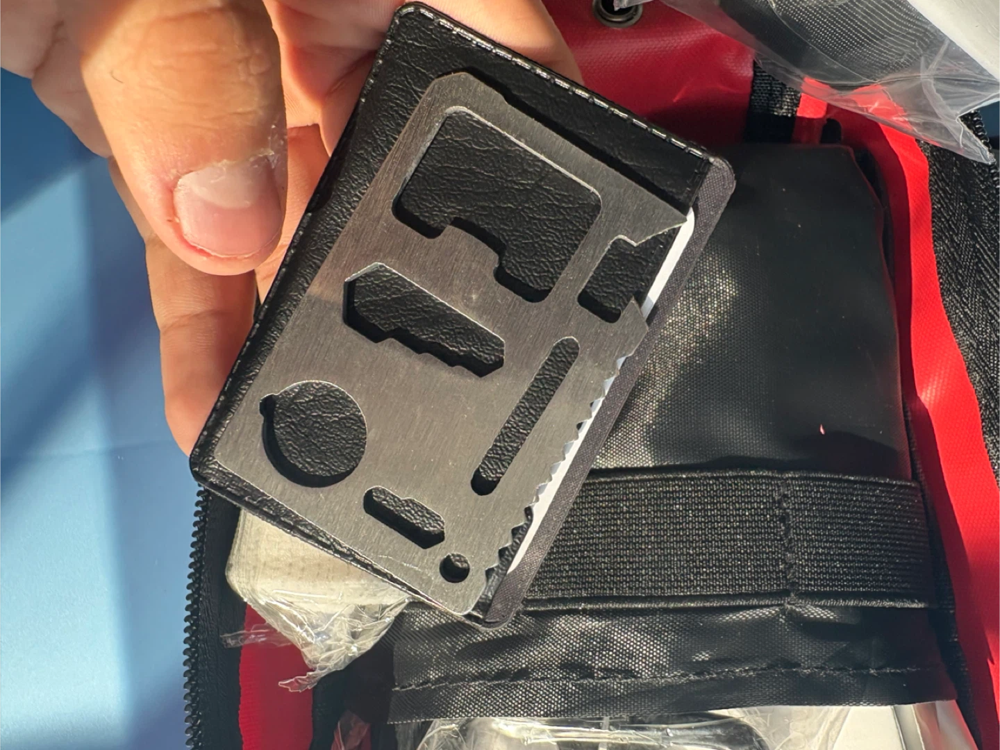Emergency Survival Kit with Multipurpose Pocket Tool - photo 3