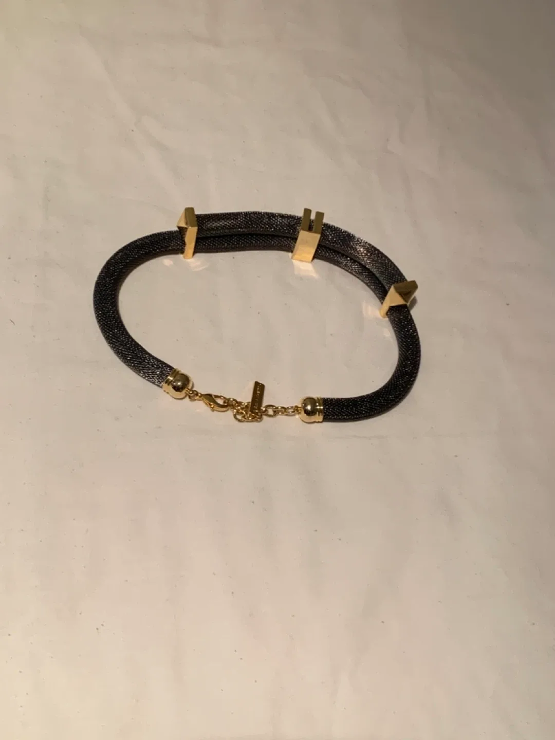 Swarovski Stardust Black Double Bracelet