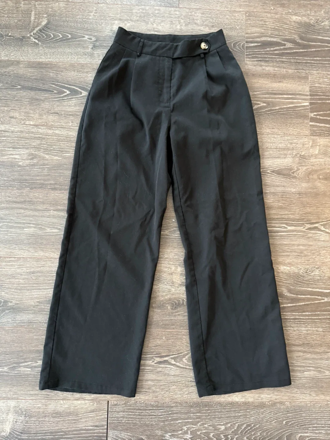 Black Wide Leg Trousers size small