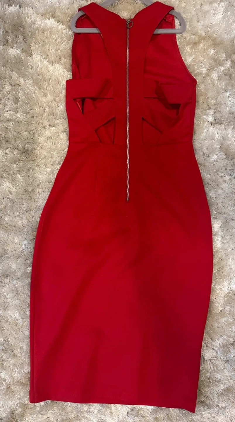 Red Mini Dress image indicator(2)