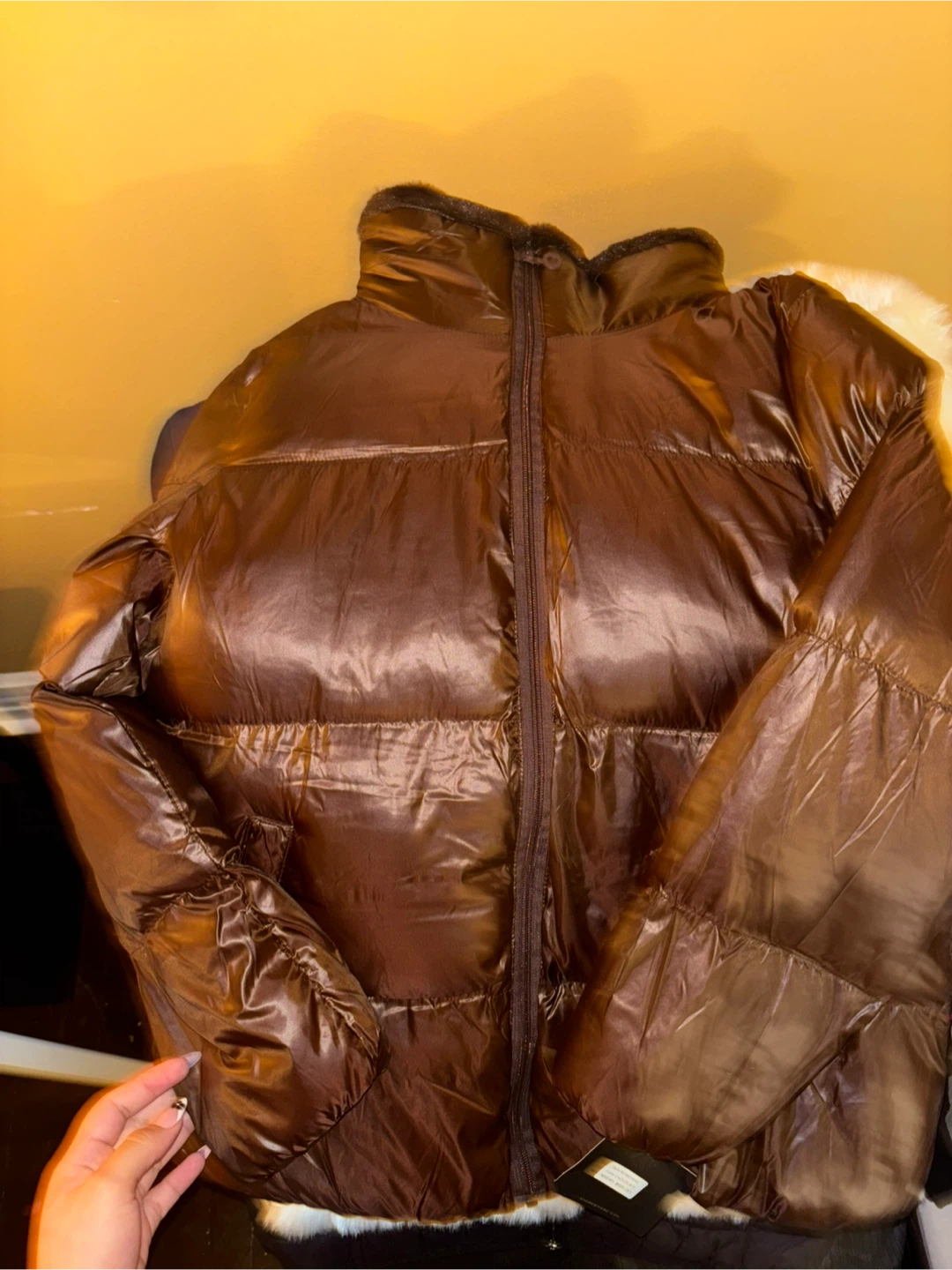Brown Puffer Jacket