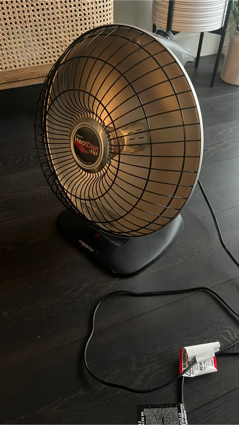 Presto HeatDish Tilt Parabolic Electric Heater - photo 2