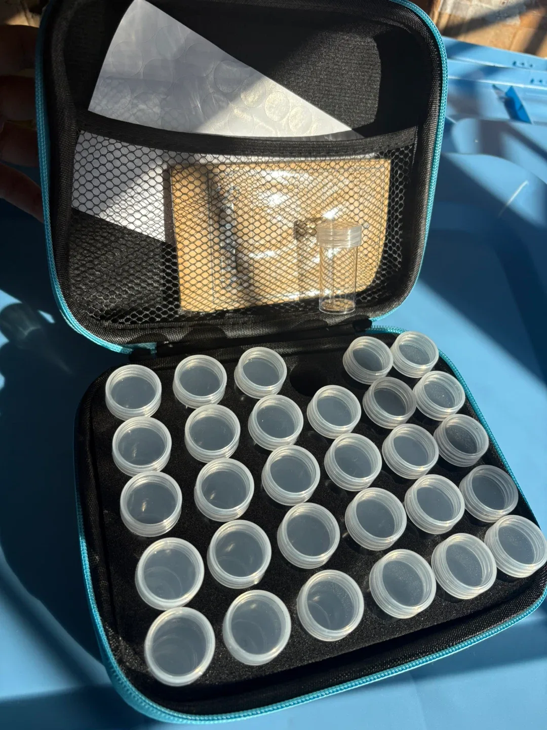 Diamond Painting Storage Case with Jars