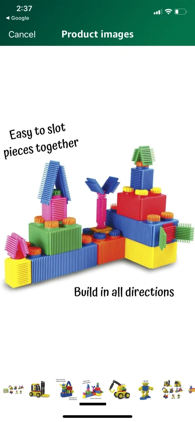 Edushape Bristle Blocks Set - 114 Pieces image indicator(3)