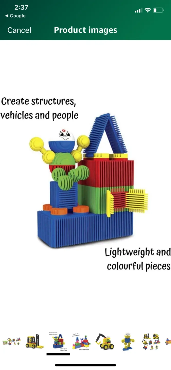 Edushape Bristle Blocks Set - 114 Pieces image indicator(2)