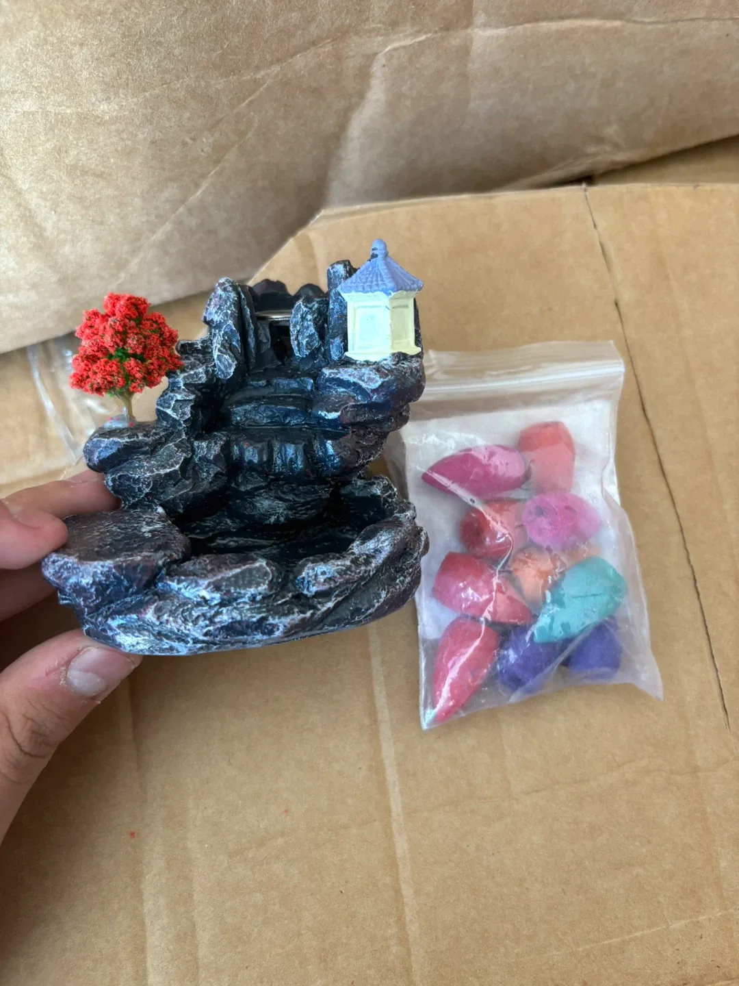 Miniature Zen Garden Waterfall Fountain