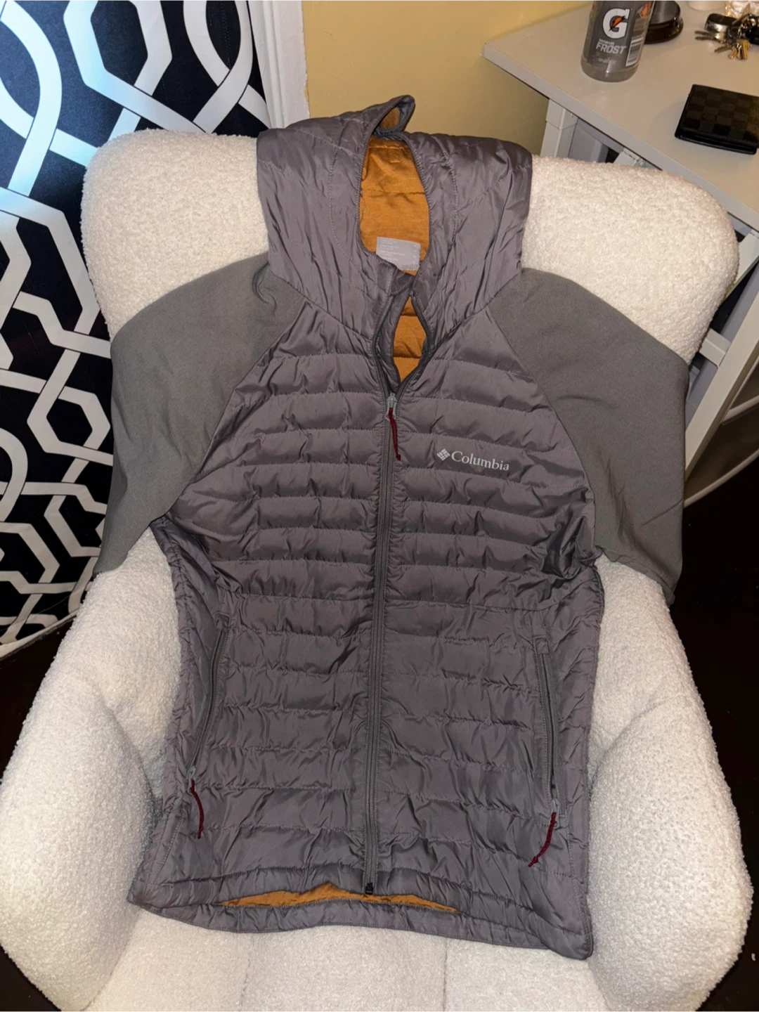 Columbia Gray Padded Jacket