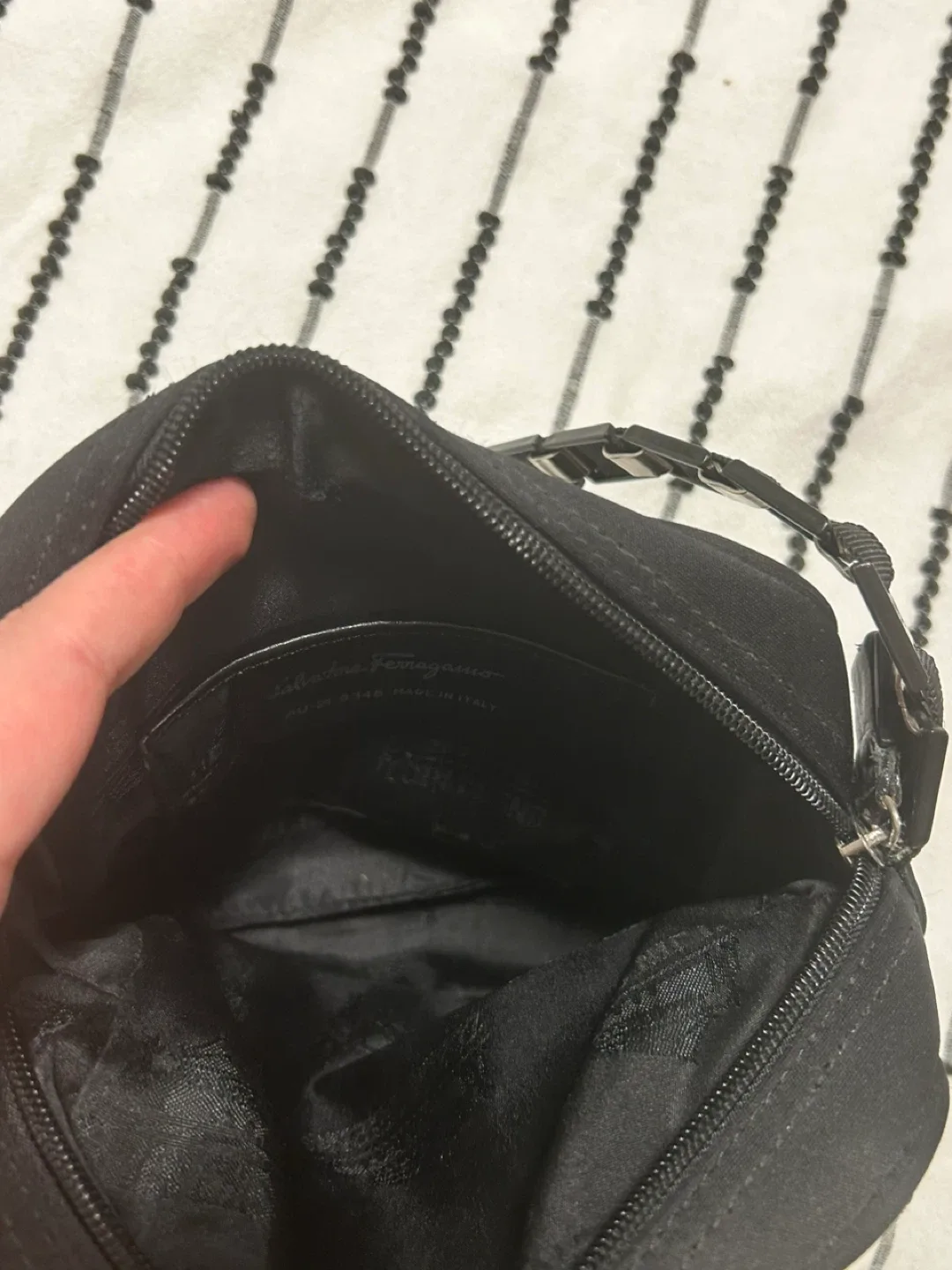 Salvatore Ferragamo Black Crossbody Bag image indicator(6)