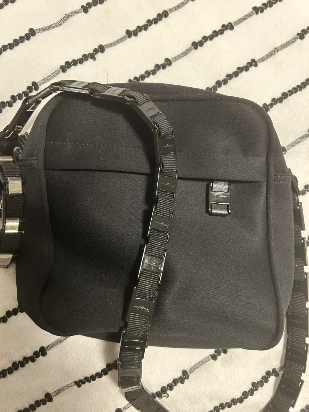Salvatore Ferragamo Black Crossbody Bag