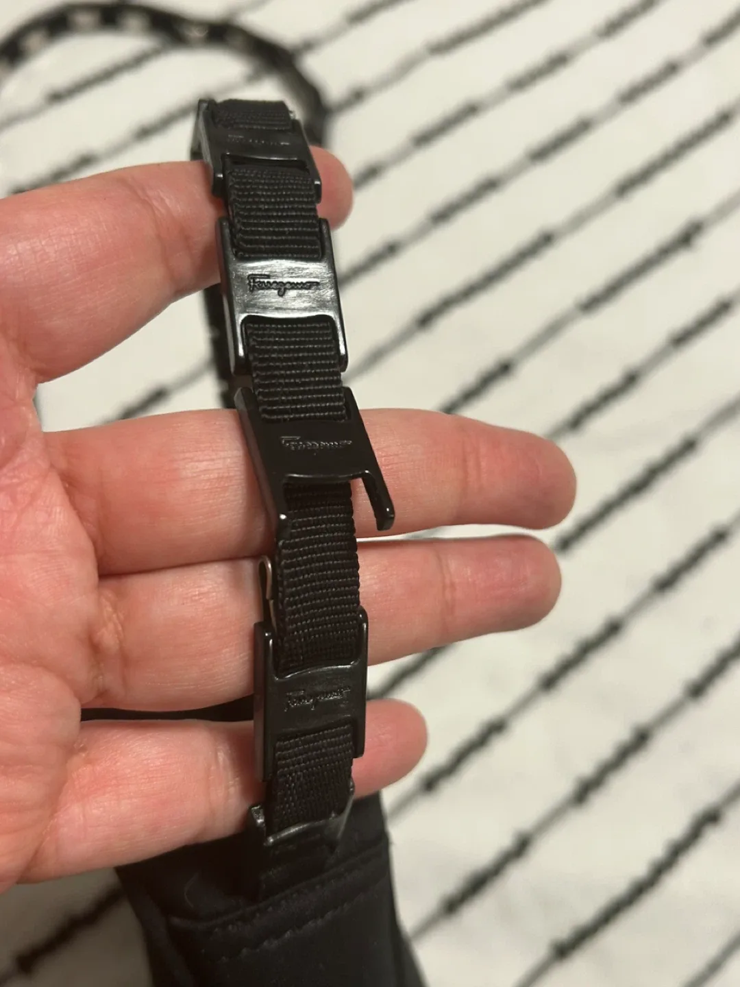 Salvatore Ferragamo Black Crossbody Bag image indicator(10)