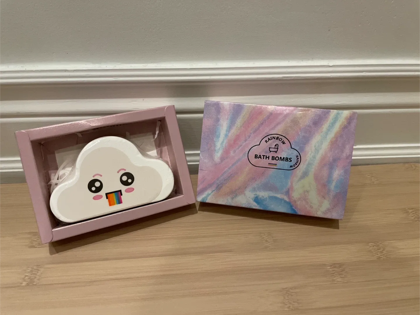 Rainbow Bath Bombs - New in Box!