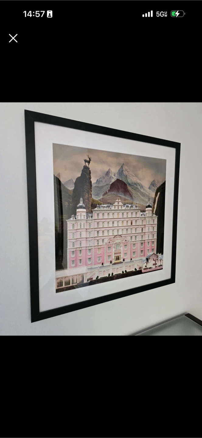 Grand Budapest Hotel Framed Print