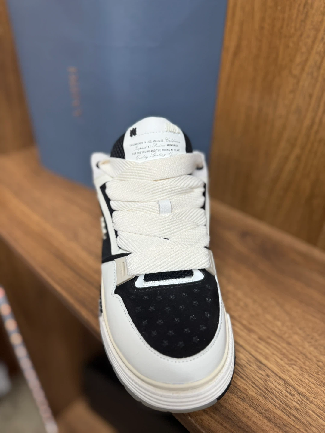AMIRI MA-1 Black/White Sneakers - photo 3