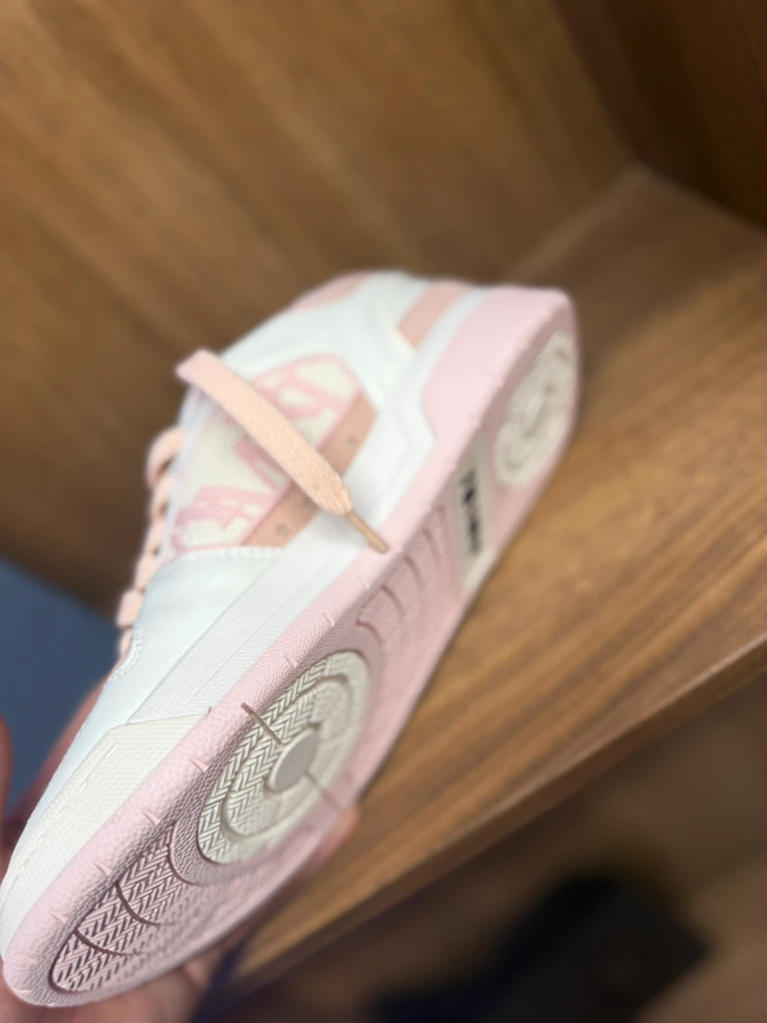 Amiri MA-1 Star Low Top Sneakers - Pink/White