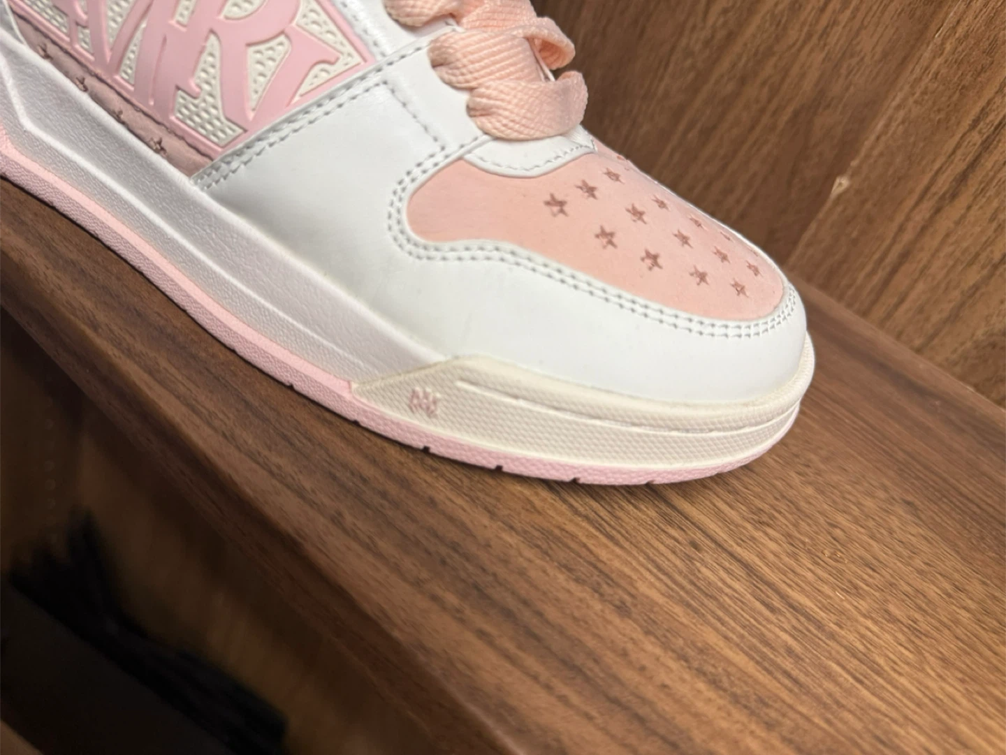 Amiri MA-1 Star Low Top Sneakers - Pink/White - photo 4