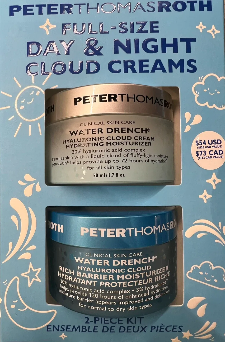 Peter Thomas Roth Day & Night Cloud Creams Set
