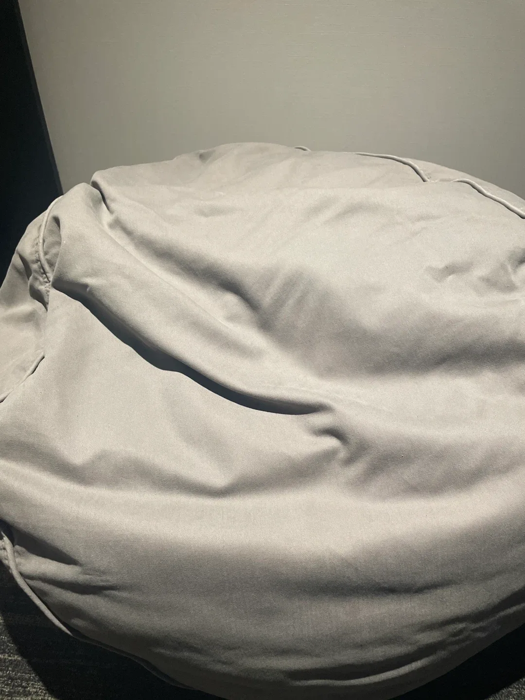 Giant Grey Bean Bag Chair