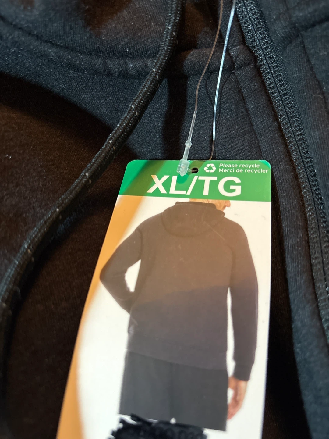 Men’s Quiksilver Black Hoodie - New XL - photo 3