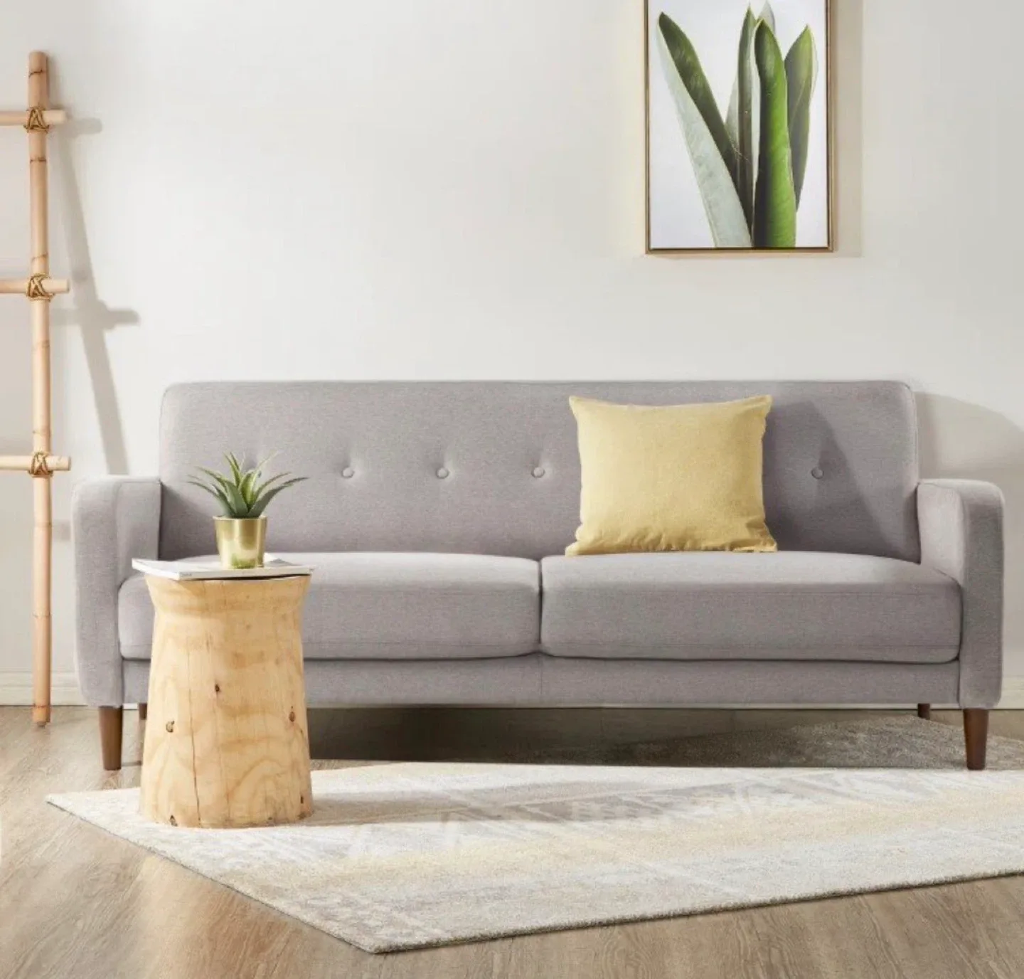 NEW Mellow Adair Sofa - Light Grey
