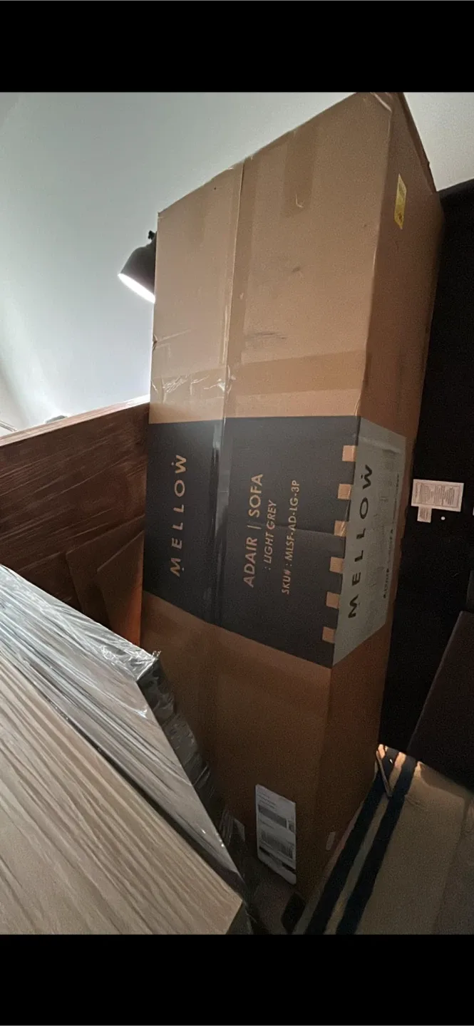 NEW Mellow Adair Sofa - Light Grey image indicator(4)