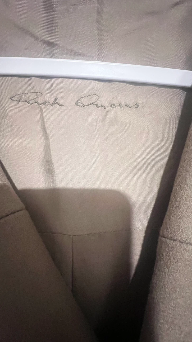 Rick Owens Wrap Coat - photo 4