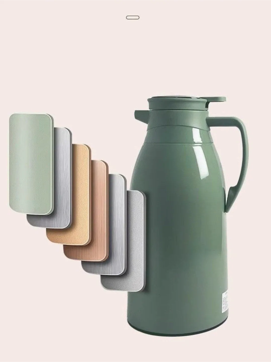 Green Vacuum Insulated Carafe