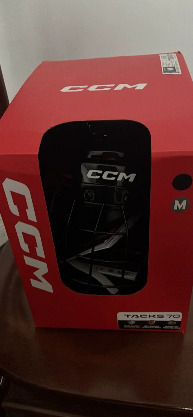 CCM Hockey helmet and other hockey accessories