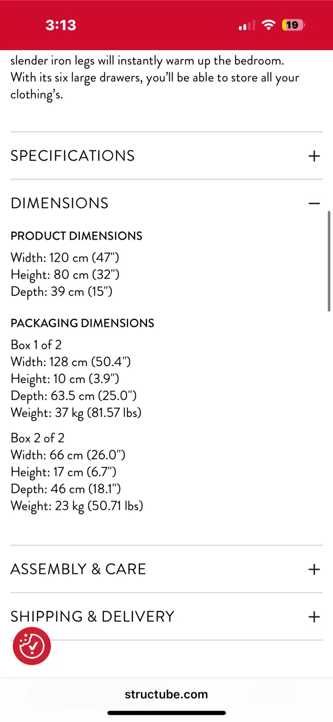 Structube Nadia 6-Drawer Dresser - Walnut image indicator(6)