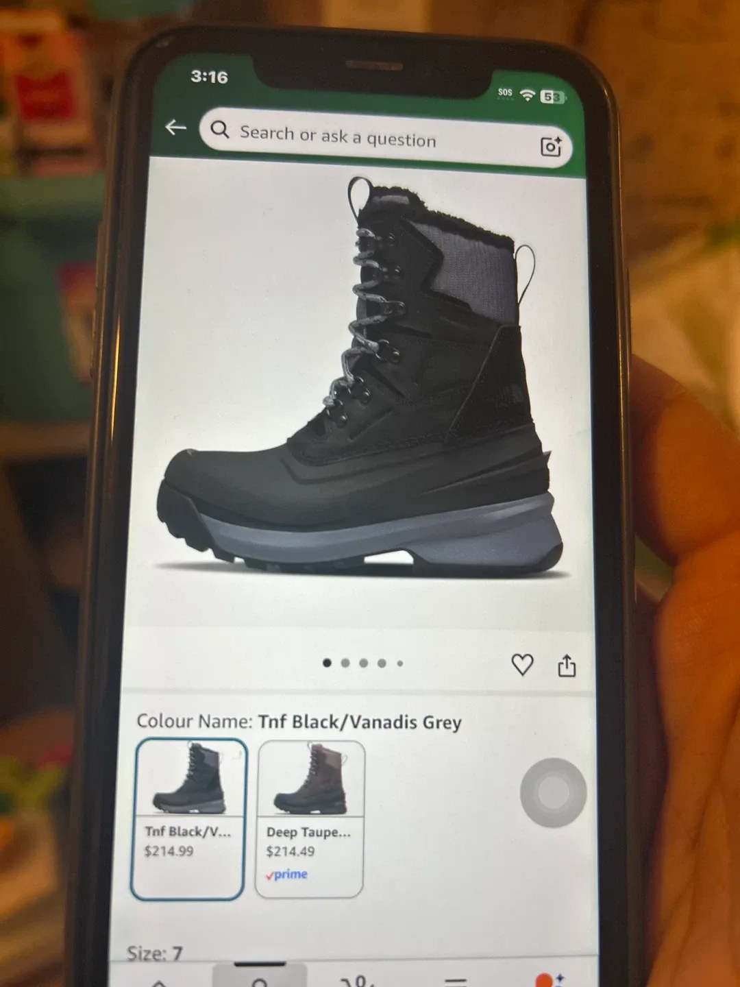 The North Face Women's Snow Boots, Size 8 image indicator(4)