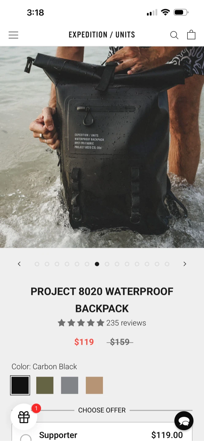 Expedition / Units Project 8020 Waterproof Backpack - photo 4