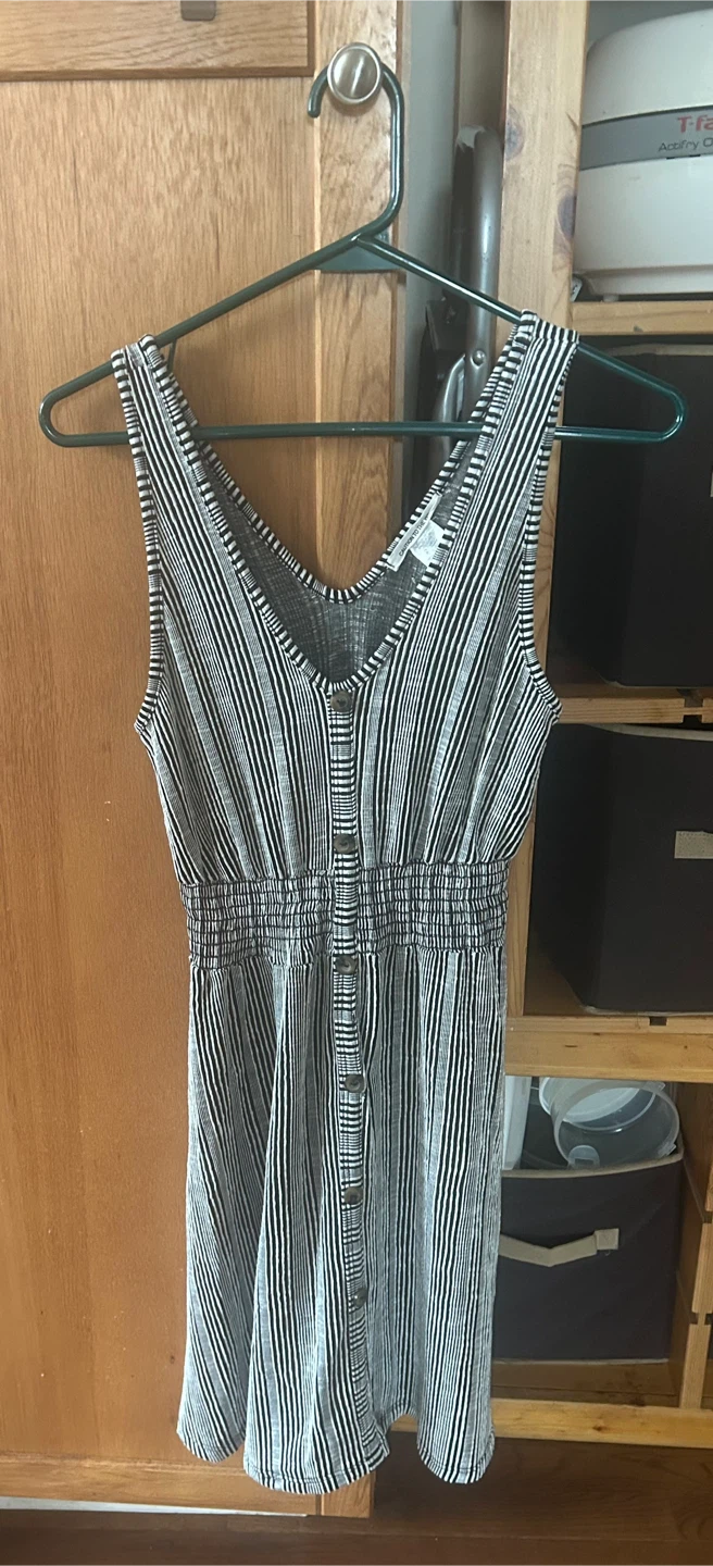 Caution to the Wind Striped Dress