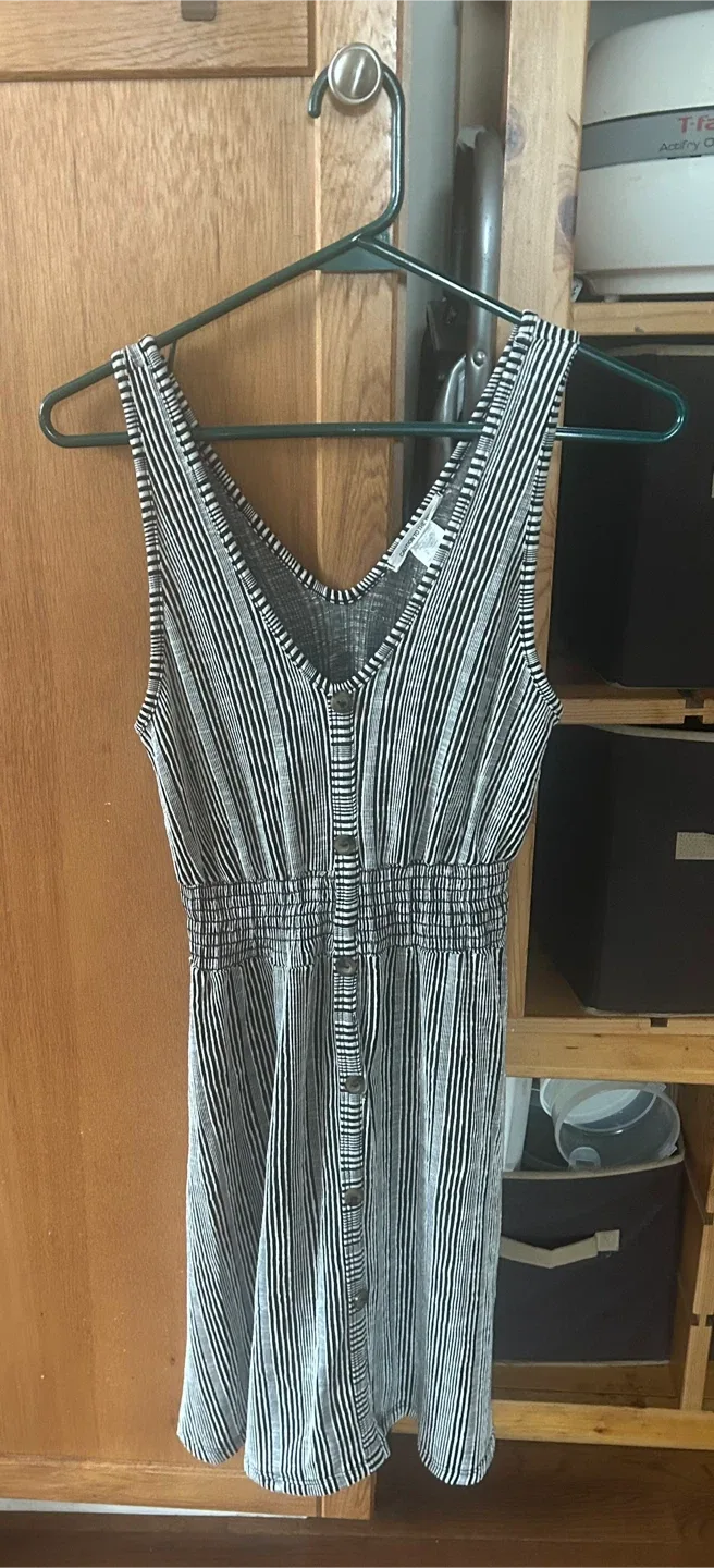 Caution to the Wind Striped Dress