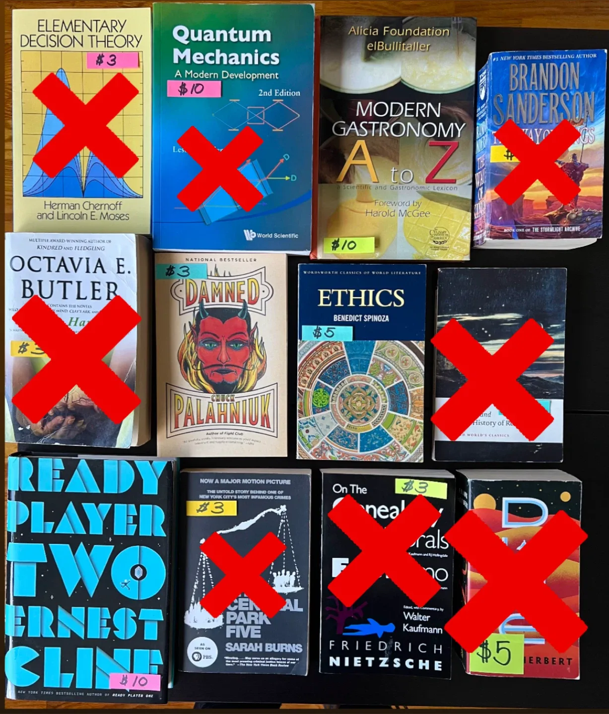 UPDATED 12/09: BOOK SALE 😃- All Priced - MOVING OUT SALE ✈️