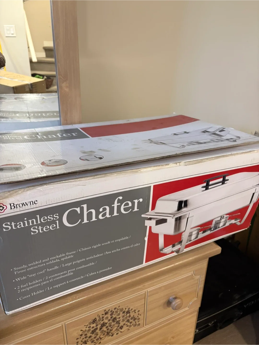 Browne Stainless Steel Chafer