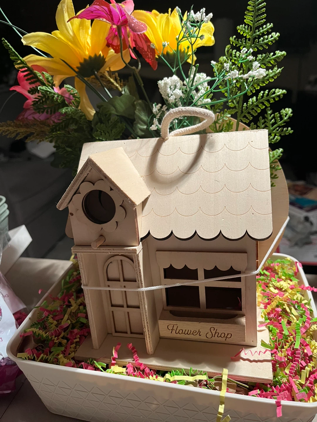 DIY Unfinished Wood Craft House Kit - photo 2