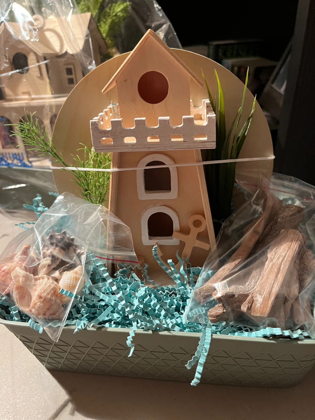 DIY Unfinished Wood Craft House Kit - photo 3