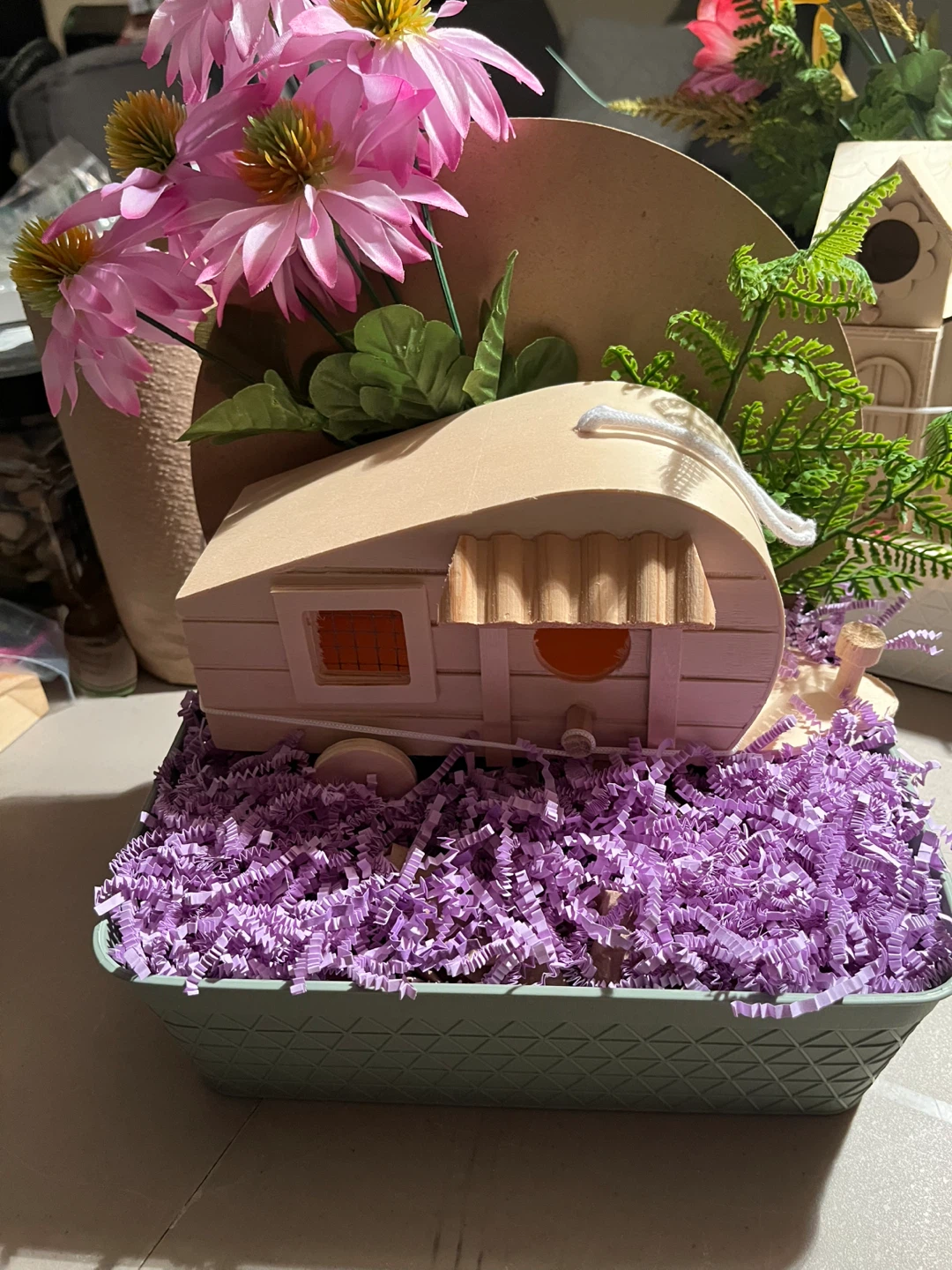 DIY Unfinished Wood Craft House Kit - photo 5